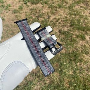 COPY - Off-White Mini Belt Apple Watch Band GREY